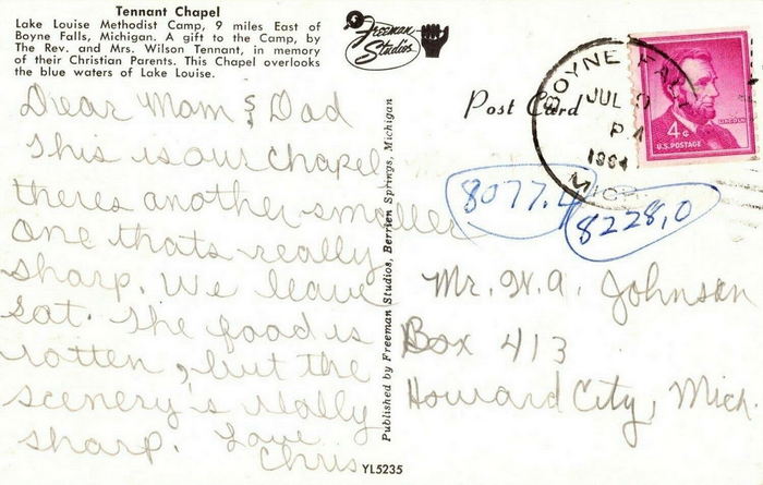 Pentoga Park - Vintage Postcard (newer photo)